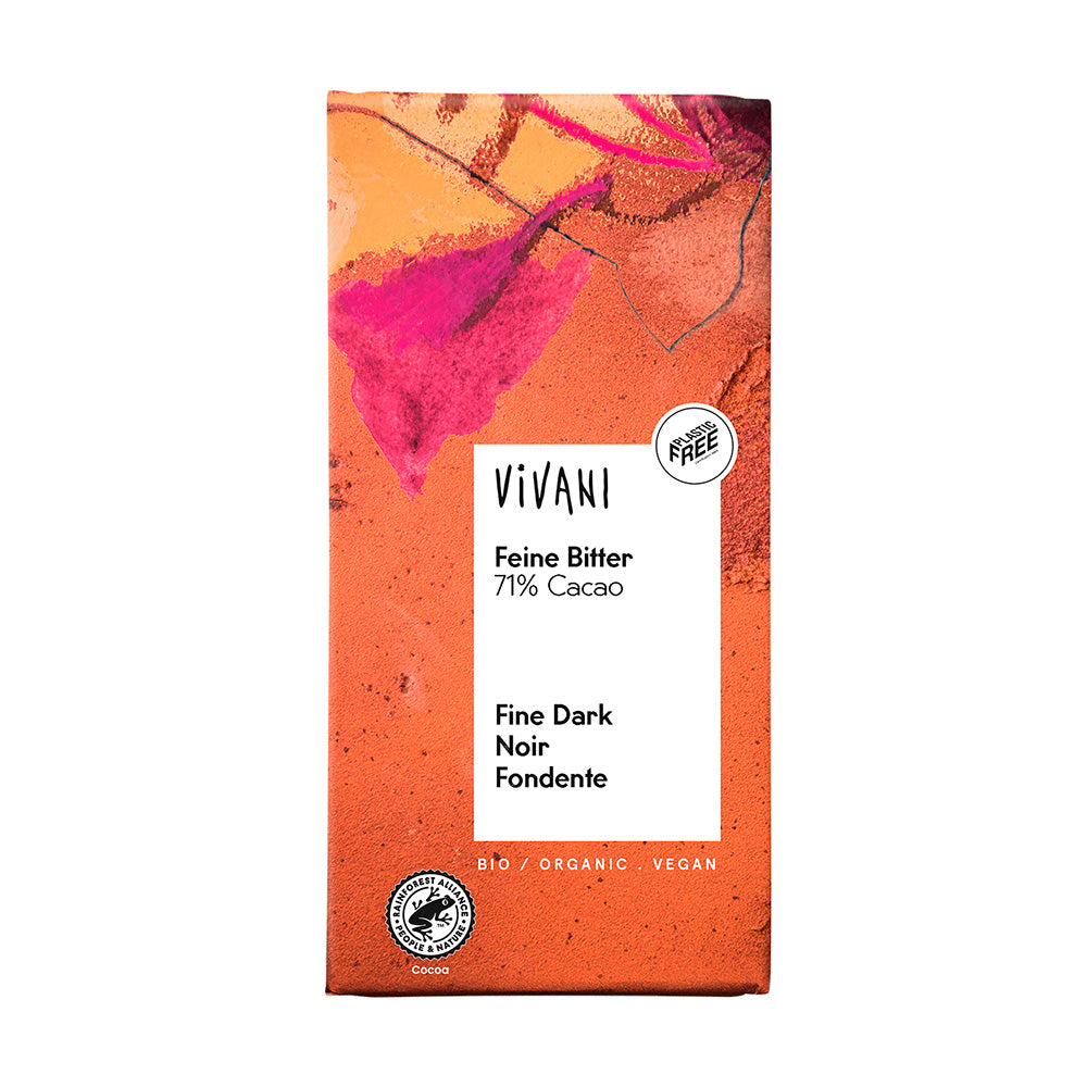 Dark 71% Chocolate Vegan Organic 100g