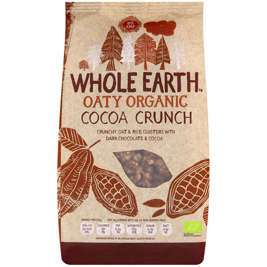 Whole Earth Organic Cocoa Crunch 375g