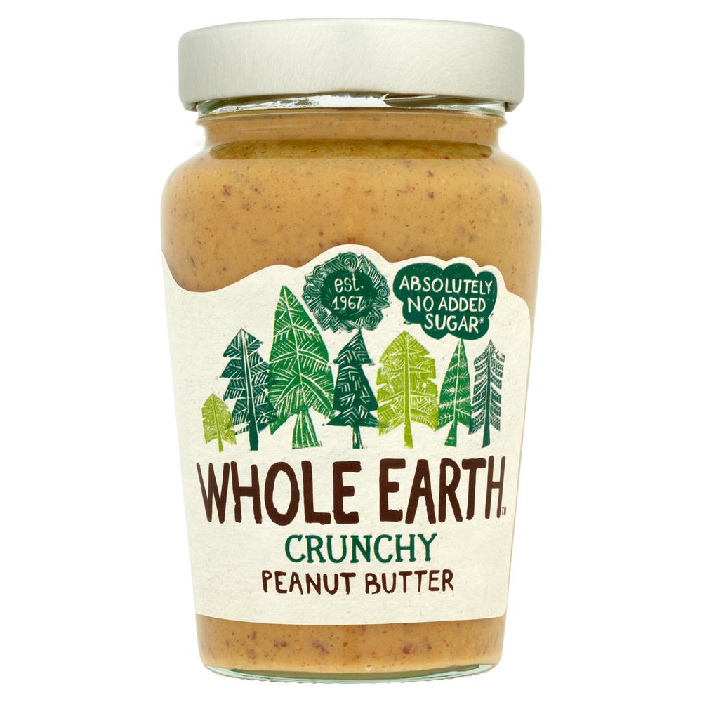 Whole Earth Crunchy Peanut Butter 340g