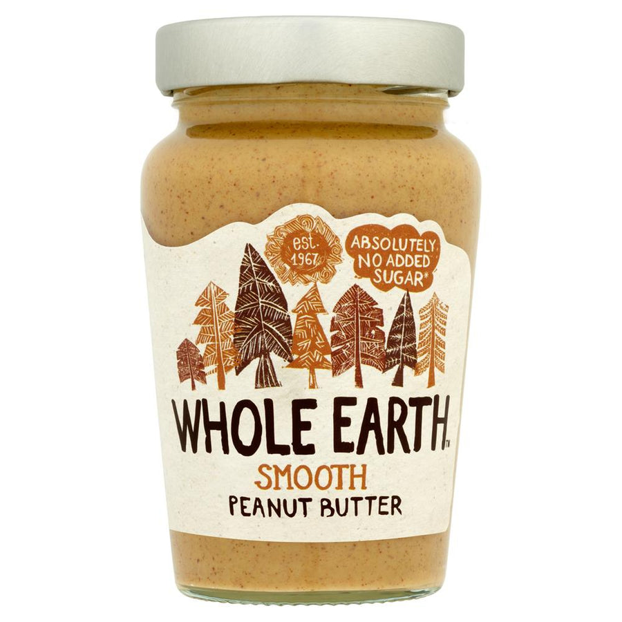 Whole Earth Smooth Peanut Butter 340g