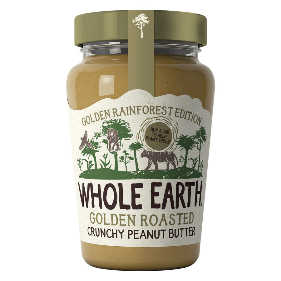 Whole Earth Golden Roasted Crunchy Peanut Butter 340g