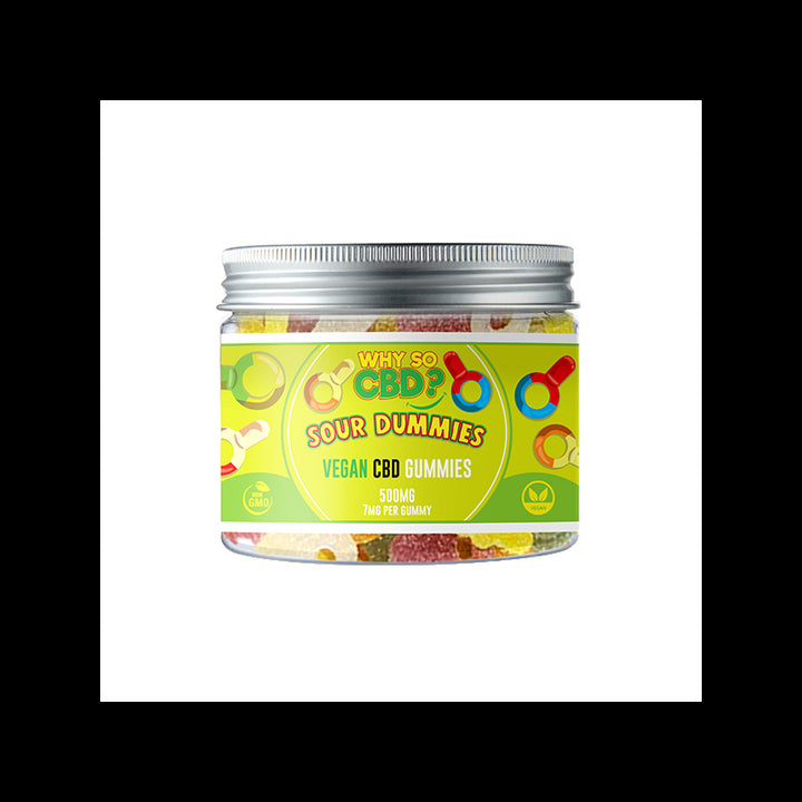 Why So CBD? 500mg Broad Spectrum CBD Small Vegan Gummies - 11 Flavours