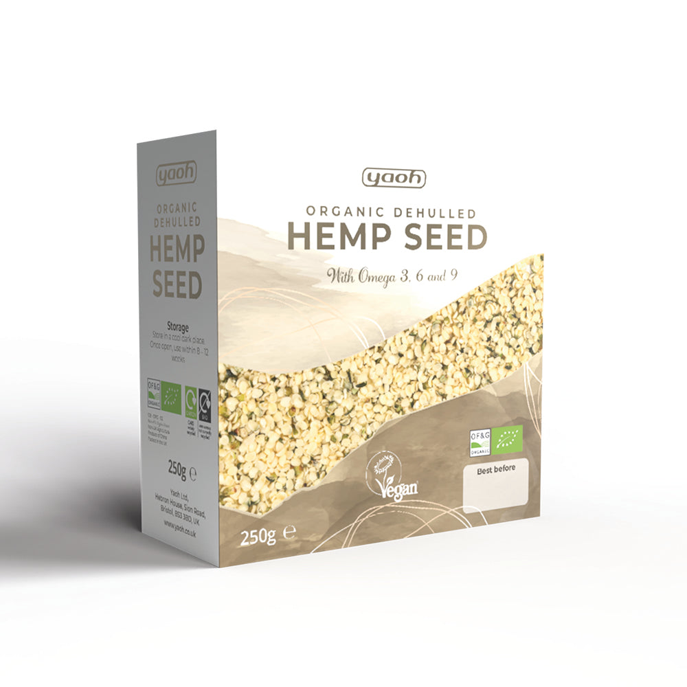 Organic Hemp Seed Dehulled 250g