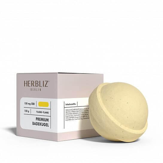 Herbliz Berlin CBD Premium Bath Bomb 150mg 150g