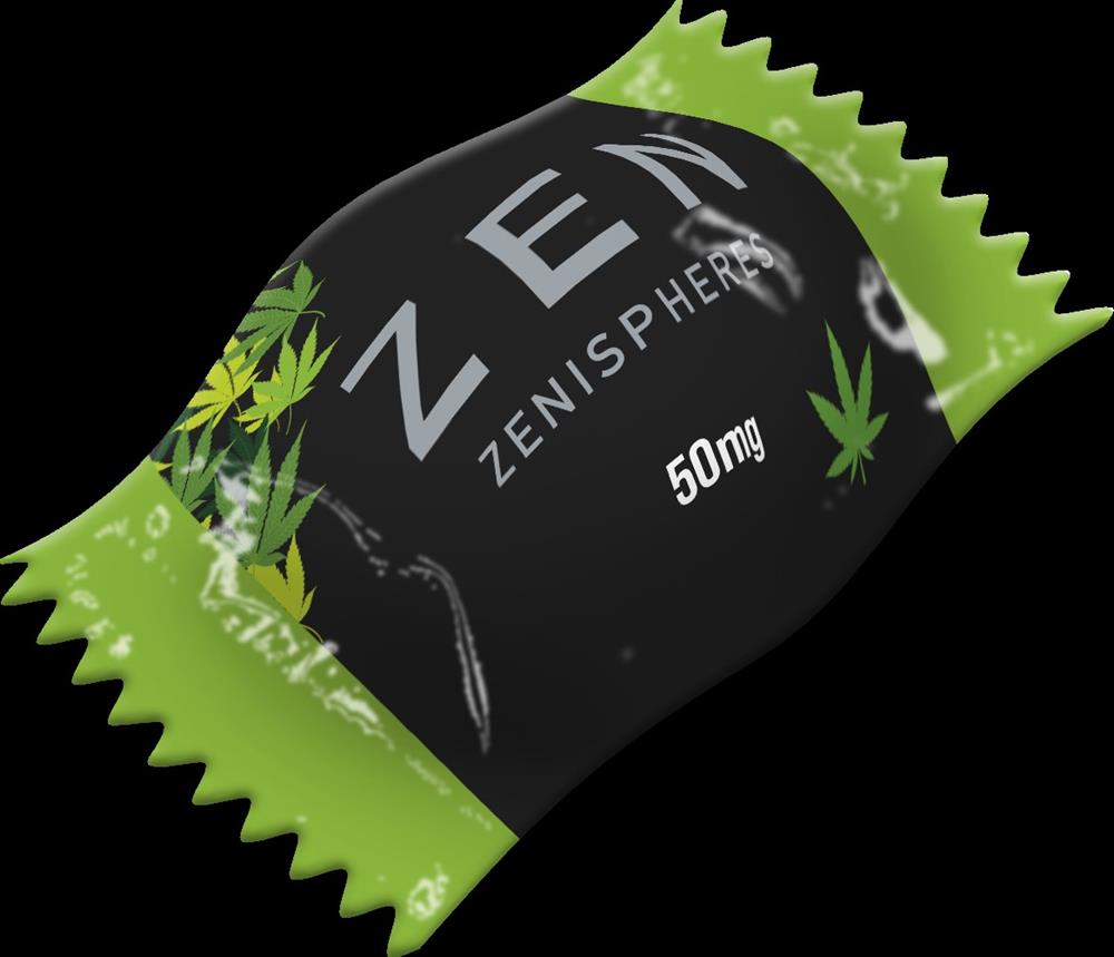 ZEN CBD Dark Choc Zenispheres 50g