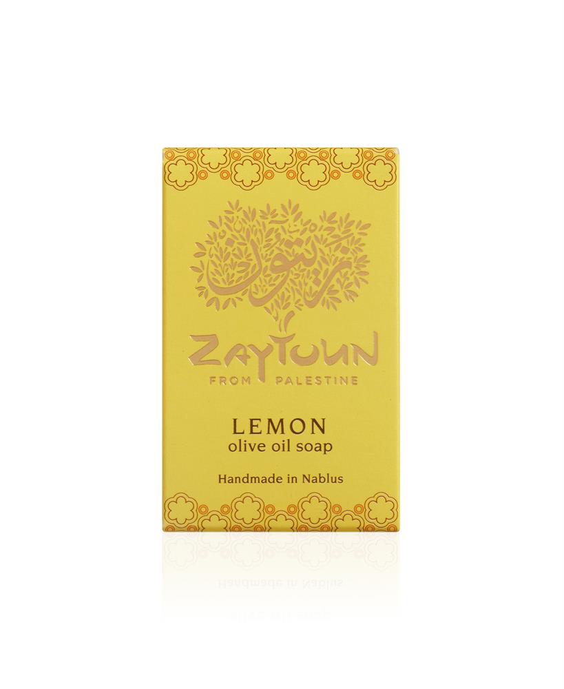 Lemon Scented Olive Oil Soap 100g