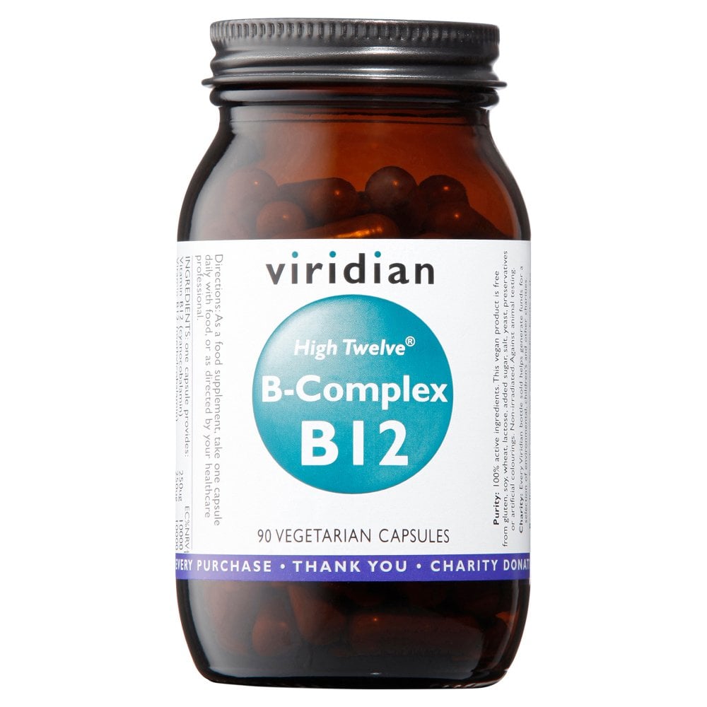 Viridian High Twelve B-Complex B12 90 Capsules