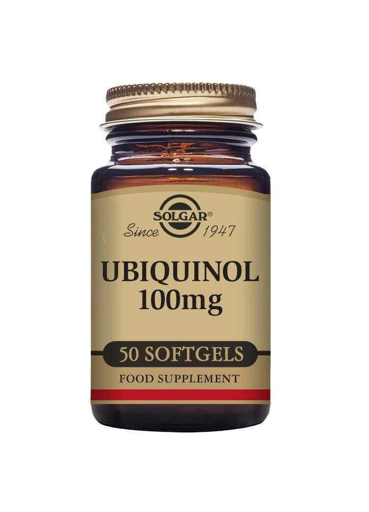 Solgar Ubiquinol 100 mg Softgels - Pack of 50